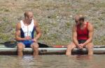 Stepan Janic (4th) and myself after Euros final 
