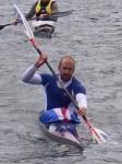 Warming down after 1000m semi final 