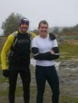 Me and Jon Boyton, winners of orienteering event! 