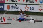 Crossing line in 500m B final, Szeged 